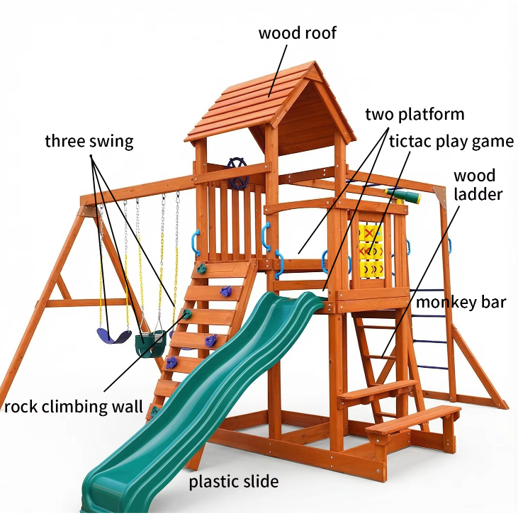 Kids Outdoor Climbing Frame - Игровое оборудование: прочная лазательная рама, детский