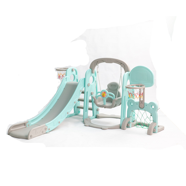 Kids Outdoor Climbing Frame - Детский игровой комплекс 3-в-1: горка и