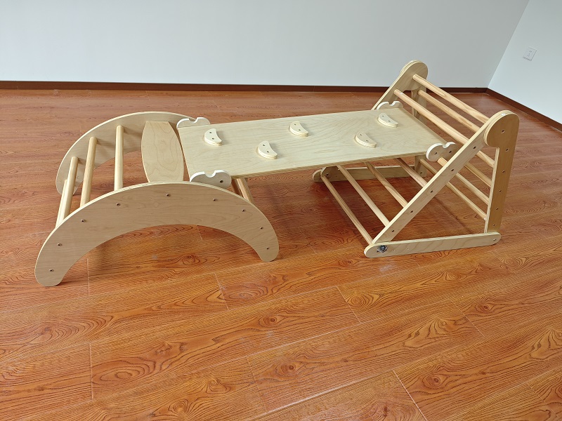 Хит продаж: Деревянный игровой – обзор и цена Kids Outdoor Climbing Frame