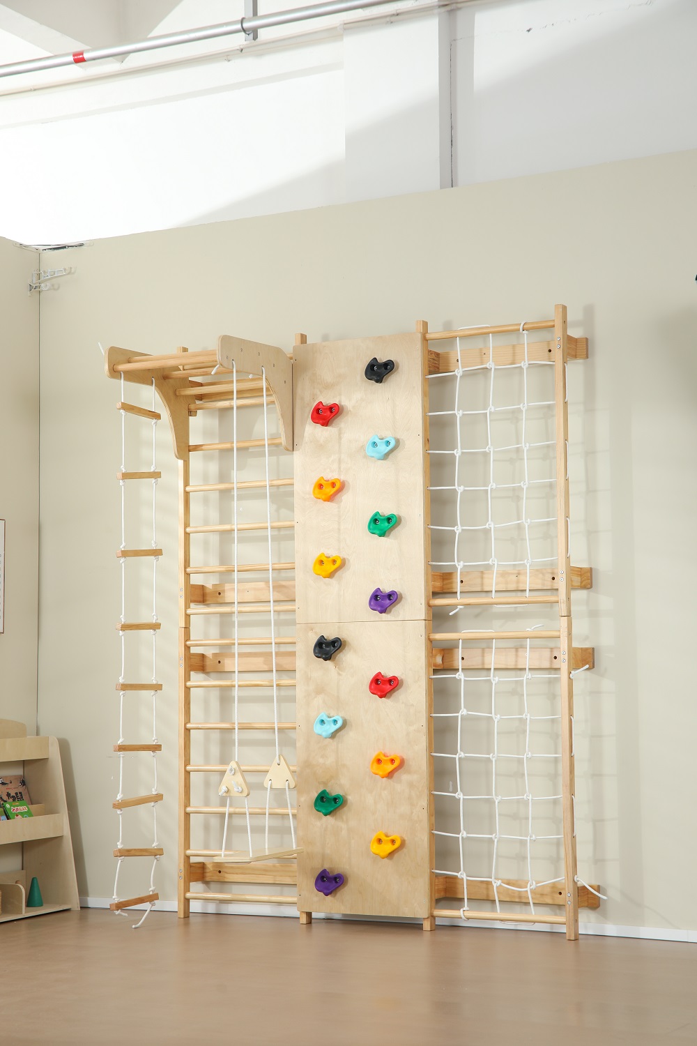 В наличии: Детская деревянная  – обзор и цена Kids Outdoor Climbing Frame